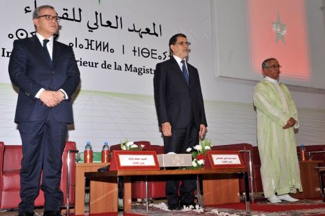 نقابة “البيجيدي” تنظم احتجاجا “إنذاريا “أمام وزارة العدل