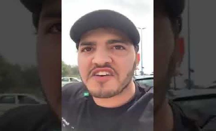 مخالفة مرورية واستعمال الهاتف سبب خلاف أمين الراضي مع الشرطي
