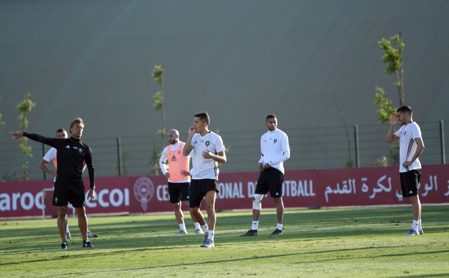 بالفيديو.. أسود الأطلس يتأهبون للكان وبوطيب والكعبي يلتحقان