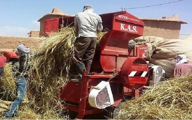 آلة حصاد تطحن شابا وترسل شقيقه للمستعجلات بتنغير (صورة)