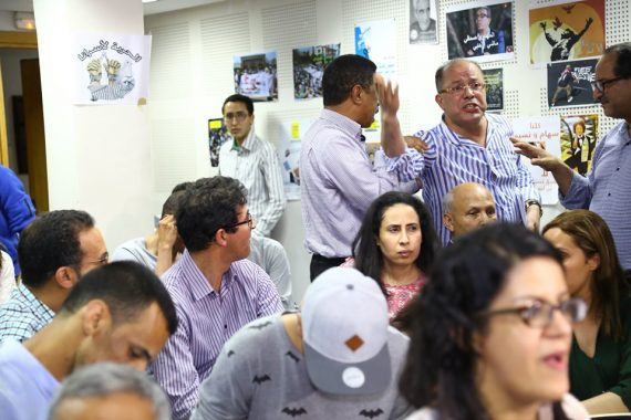 مشادة ساخنة بين أنصار بوعشرين ودفاع المشتكيات به