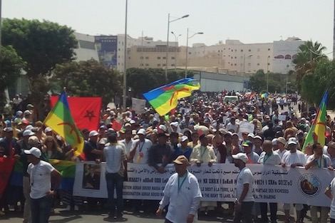 ساكنة تارودانت تستقبل الرؤساء المنتخبين باحتجاجات ضد “مافيا الرعي” (فيديو)