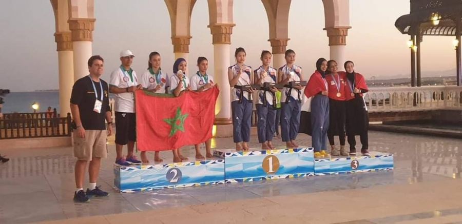 طفلة مغربية تتألق في بطولة عالمية (صور)