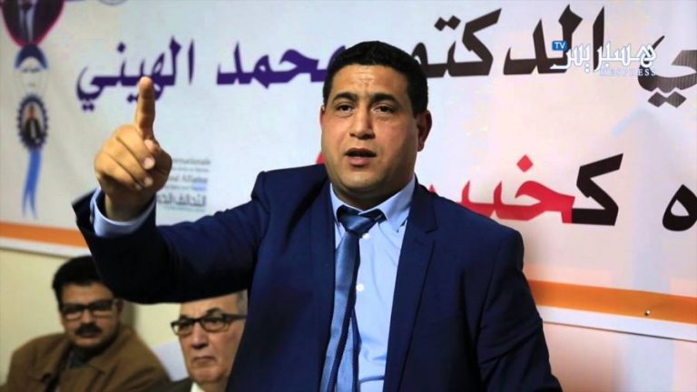 الهيني للشيخي: البيجيدي منظمة إرهابية تناهض سيادة القانون