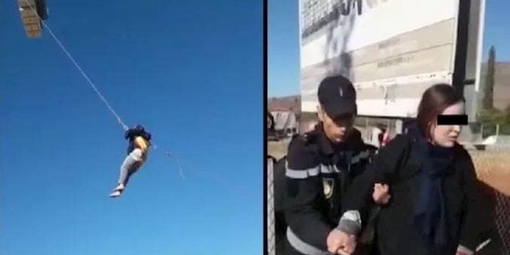 مواطنة تحاول الإنتحار قرب مستشفى احتجاجا على عدم علاجها