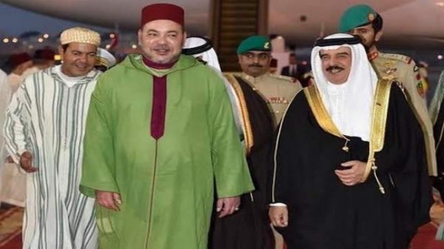 بعد ابن زايد.. ملك البحرين يحل بالمغرب (صورة)