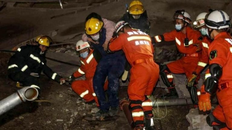 تفاصيل صادمة لمصرع أشخاص في انهيار فندق بالصين كان مخصصا للحجر الصحي
