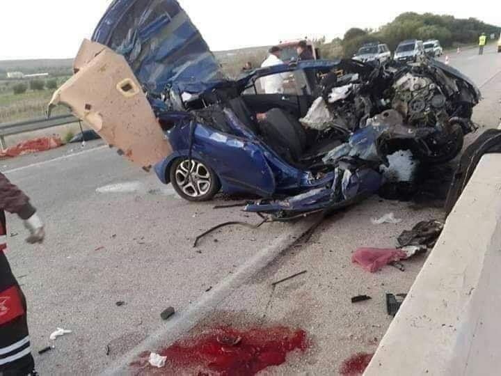 مصرع 4 أشخاص في حادثة سير خطيرة بتازة (فيديو)