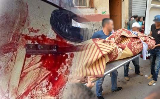 زوج يذبح زوجته من الوريد إلى الوريد أمام أنظار أطفالهما الأربعة بكلميم