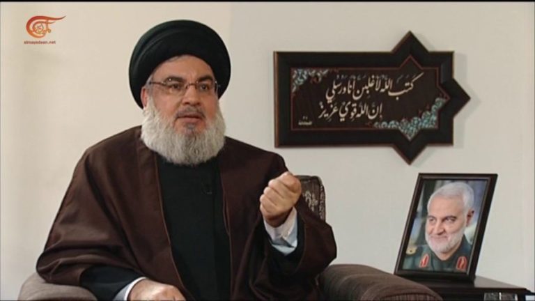 نصر الله: توقيع العثماني قرار التطبيع الأشد خطرا وإيلاما