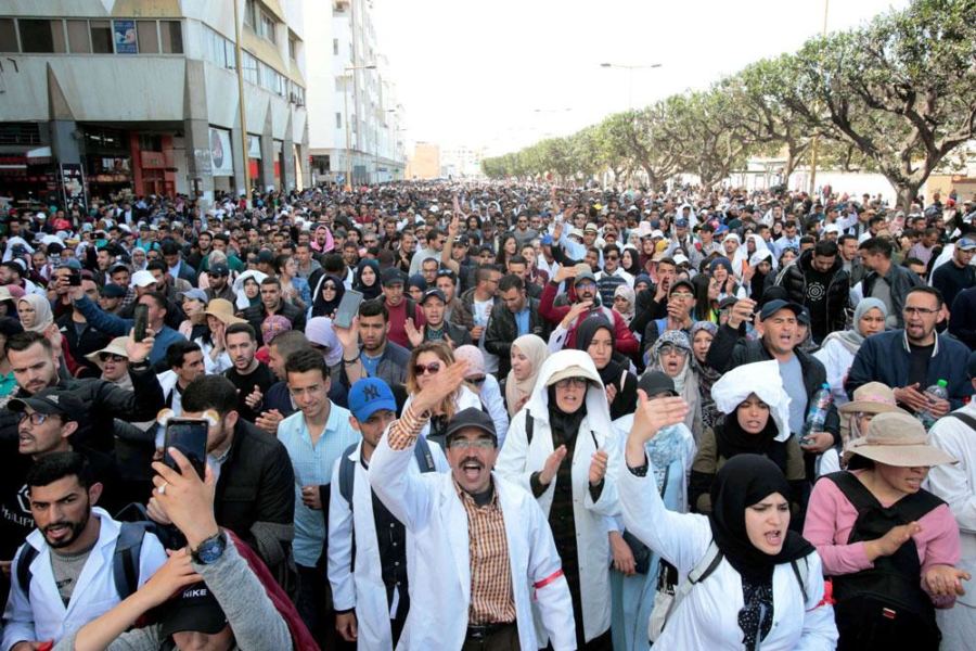 “المتعاقدون” يخرجون للإحتجاج في فاتح ماي رغم المنع