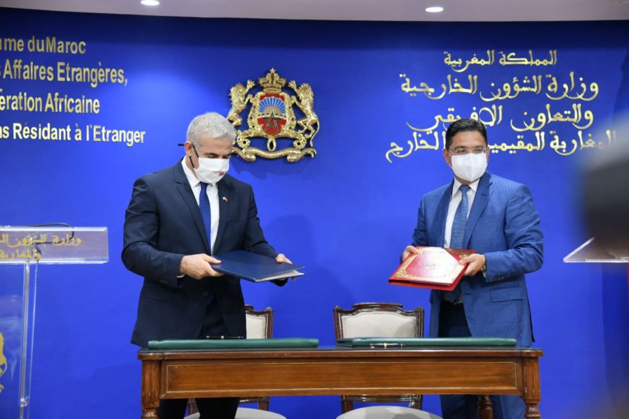 المغرب وإسرائيل يوقعان ثلاثة اتفاقات للتعاون