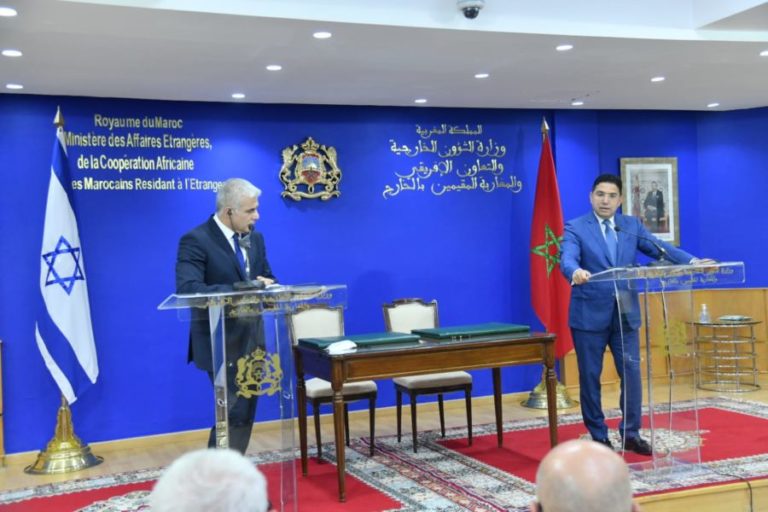 بوريطة : علاقة المغرب بإسرائيل  لا تشبه علاقة أخرى (فيديو+صور)