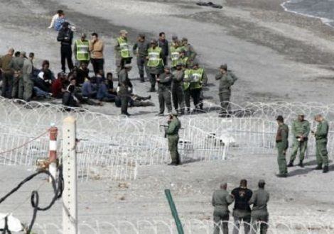 العشرات من المسلحين يحاولون اقتحام سبتة المحتلة