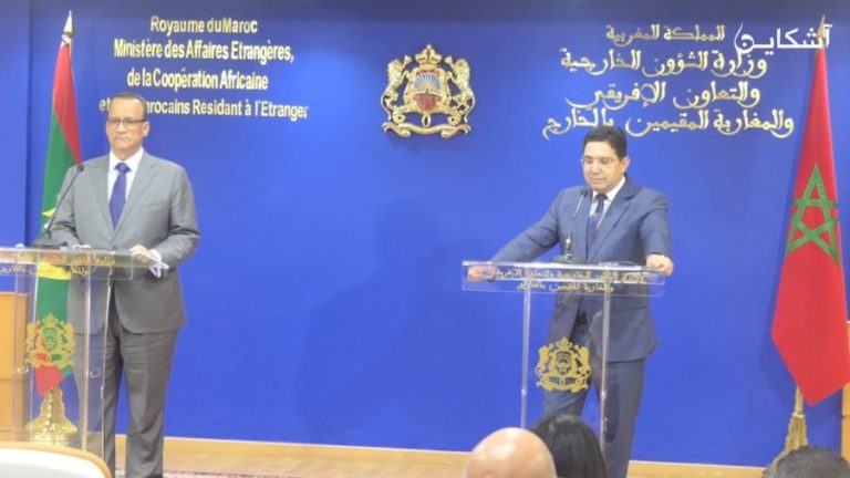 تفاصيل لقاء بوريطة وولد الشيخ