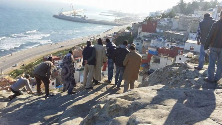 سقوط شخص من مرتفع الحافة بطنجة يرسله للانعاش