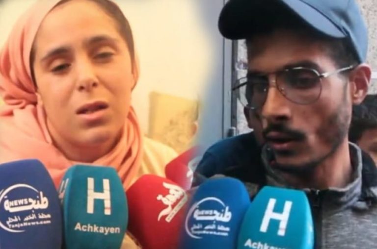 طنجة.. زوجٌ يُطلِّق زوجتَه بعد مصْرع طفليهما في حريق وحُصوله على الملايين من مُحسنين  (فيديو)