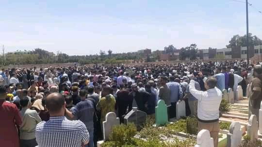 تشييع جثمان ضابط الشرطة المقتول بإنزكان في جنازة مهيبة (صور)