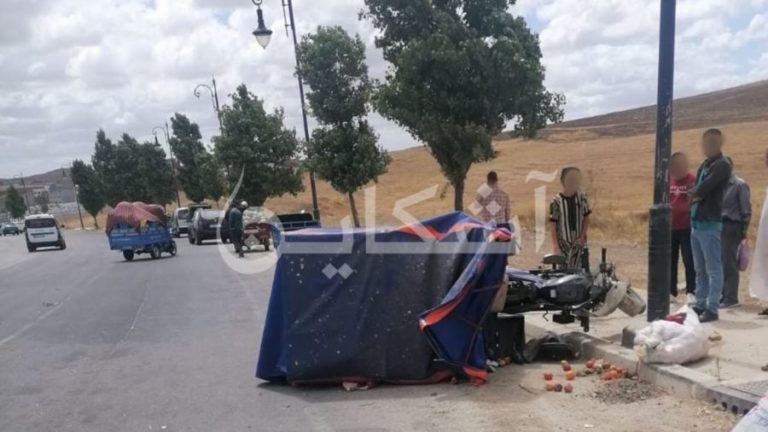 قتيلٌ و مُصـابان في حـادثة سير بطنـجة