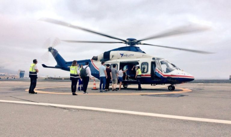 الشّروع في نقل مُسافرين  بالهيليكوبتر بين الجزيرة الخضراء وطنجة