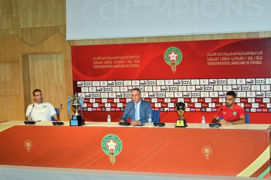 لقجع يستقبلُ “أسود الفوتسال” بعد التتويج بكأس القارات