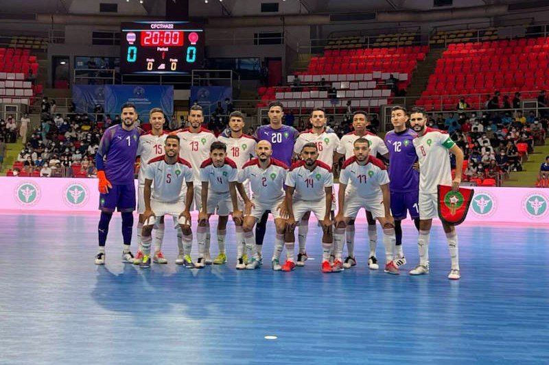 “أسود الفوتسال” ينهزمون أمام المنتخب البرازيلي
