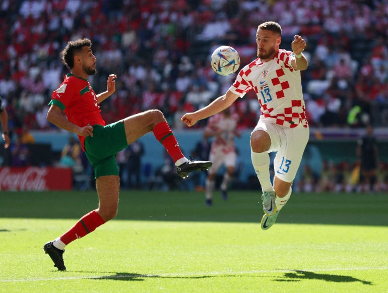 عاجل .. نهاية المباراة بين المنتخب المغربي ونظيره الكرواتي