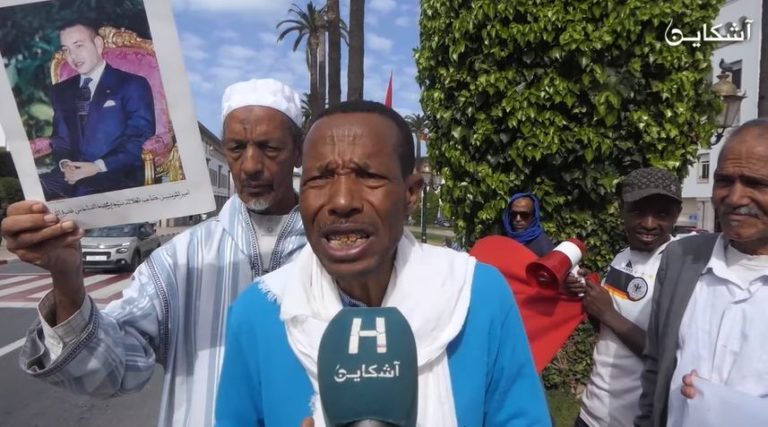 قبائل امحاميد الغزلان تحتج بالبرلمان