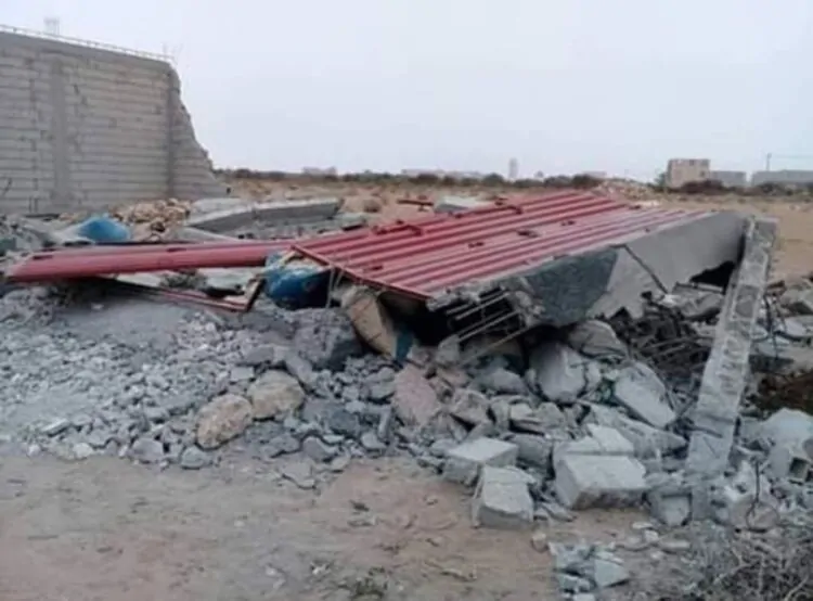 سُلطات انزكان تهدمُ مـنزل عون سلطة