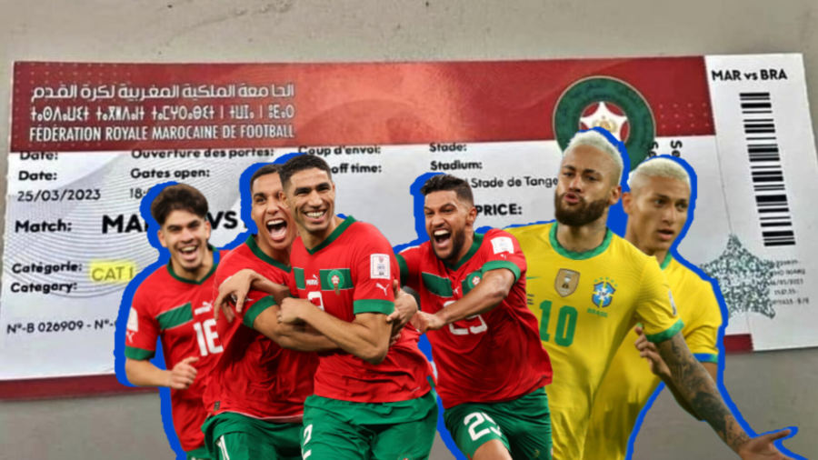 تذاكــر مُـــزوَّرة لودية المغرب و البرازيل تنتشرُ في السوق السوداء و تستنفرُ أمن طنجة