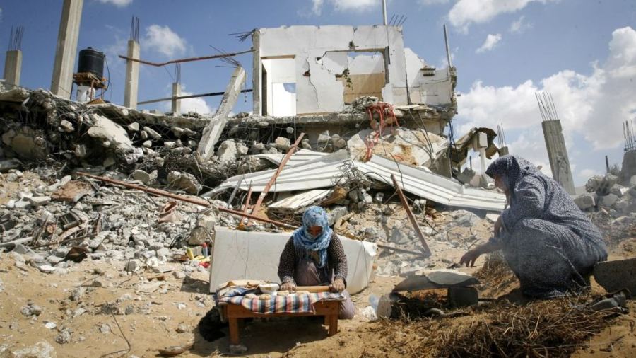 صانعة الخبز…الفلسطينية