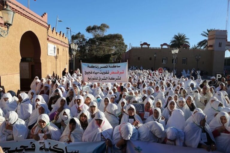 “النساء الاتحاديات” يشدن بالطابع النسوي لحراك فكيك