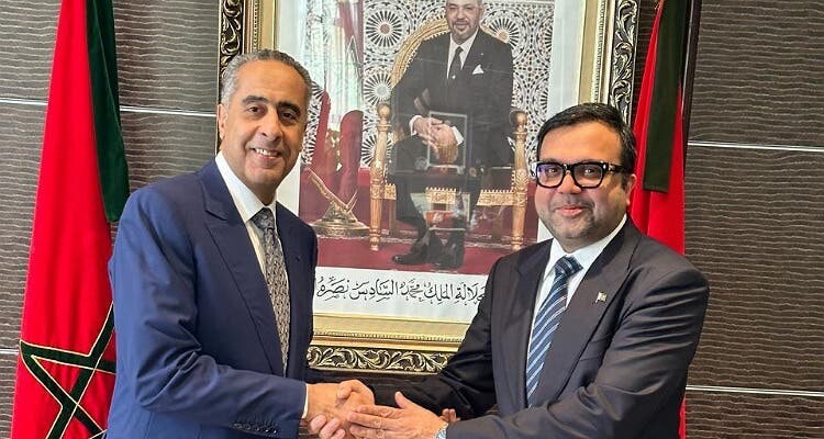 الحموشي يستقبل سفير باكستان بالرباط