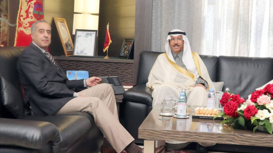 الحموشي يستقبل السفير المفوض فوق العادة للسعودية المعتمد بالمغرب