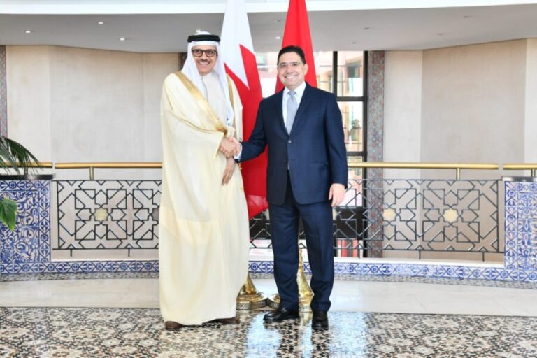 السيد بوريطة يستقبل وزير خارجية مملكة البحرين