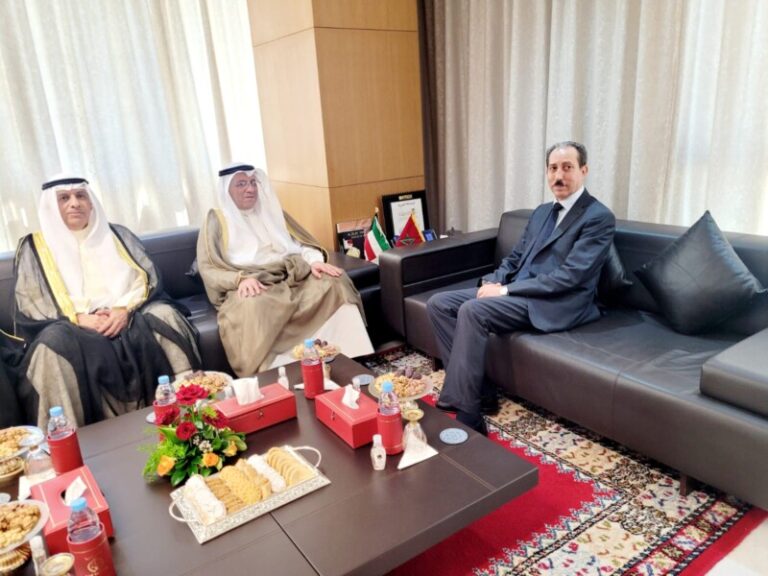 الداكي يستقبل رئيس المجلس الأعلى للقضاء بدولة الكويت