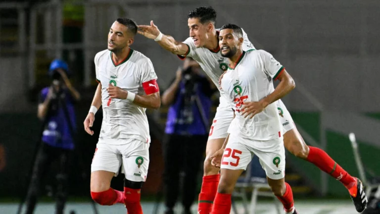 المنتخب المغربي يتغلب على زامبيا ويعزز صدارة المجموعة