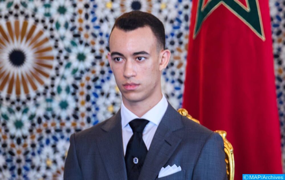 ولي العهد الأمير مولاي الحسن يستقبل رئيس جمهورية الصين بالدار البيضاء
