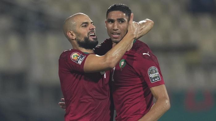 حكيمي وأمرابط والشباك ضمن التشكيلة المثالية في إفريقيا