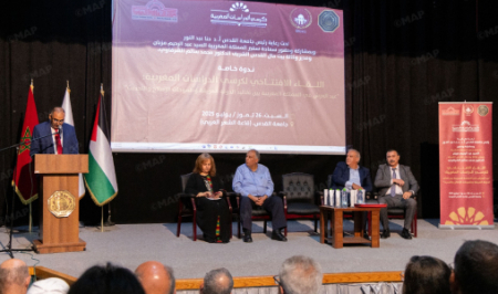 جامعة القدس الفلسطينية تحتفي بعيد العرش