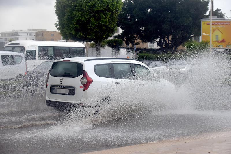 مقاييس الأمطار المسجلة بالمملكة خلال الـ24 ساعة الماضية