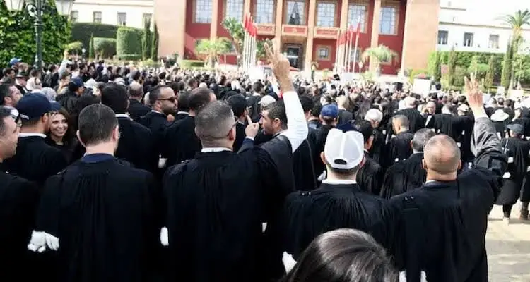 المحامون يواصلون “التوقف الشامل” عن العمل ويحشدون لوقفة وطنية في الرباط