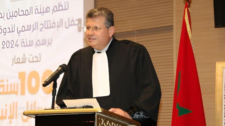 الزياني: لدينا برنامج تصعيدي غير مسبوق لمواجهة مشروع قانون المحاماة