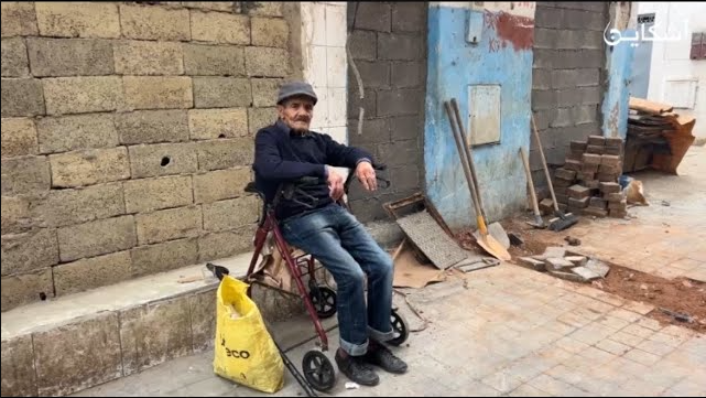 نداء مسن من درب ميلودي بكازا
