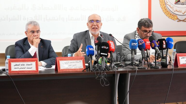 ​الاتحاد الوطني للشغل بالمغرب يحذر من “انفجار اجتماعي” جراء تدهور القدرة الشرائية