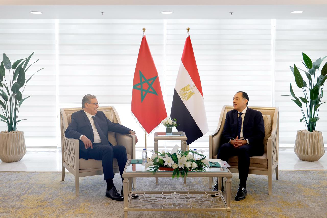 أخنوش يتباحث بالقاهرة مع نظيره المصري (صور)