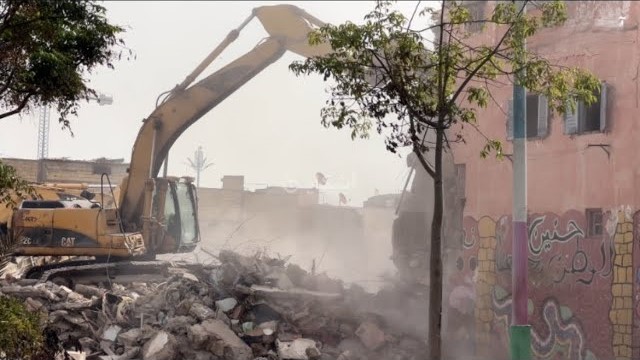 هدم درب الرماد بالمدينة القديمة لدار البيضاء