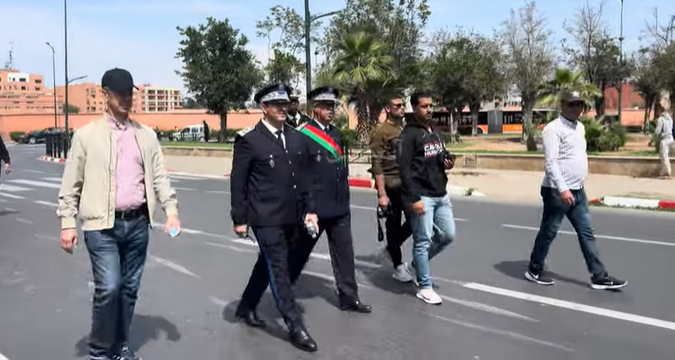 مواكبة أمنية كبيرة بمناسبة عيد الشغل بمراكش