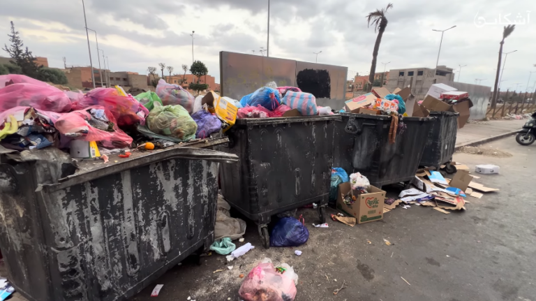 كارثة بيئية بمراكش