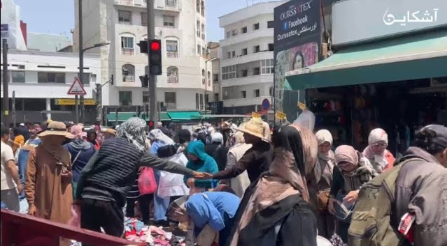 اكتظاظ كبير بمنطقة درب السلطان
